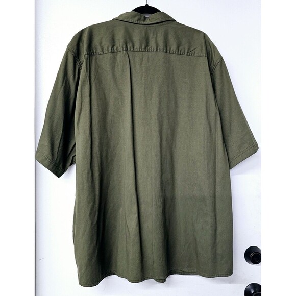 Wrangler Men's Shirt Button Down Short Sleeve Relaxed Fit Size 3XL Stretch - Picture 6 of 6